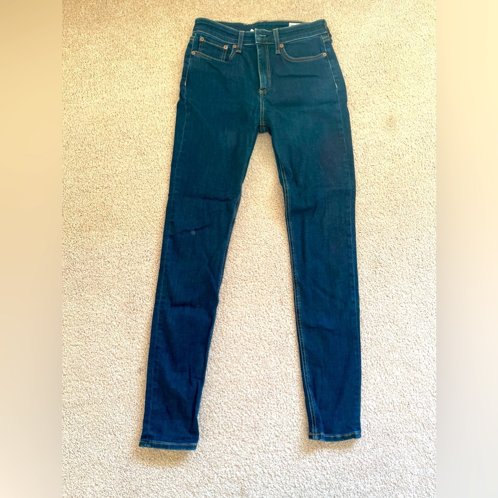 Rag & bone skinny jeans mid rise